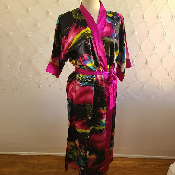 Vintage Other - Wrap-Around Robe by M. Vie / Size Large